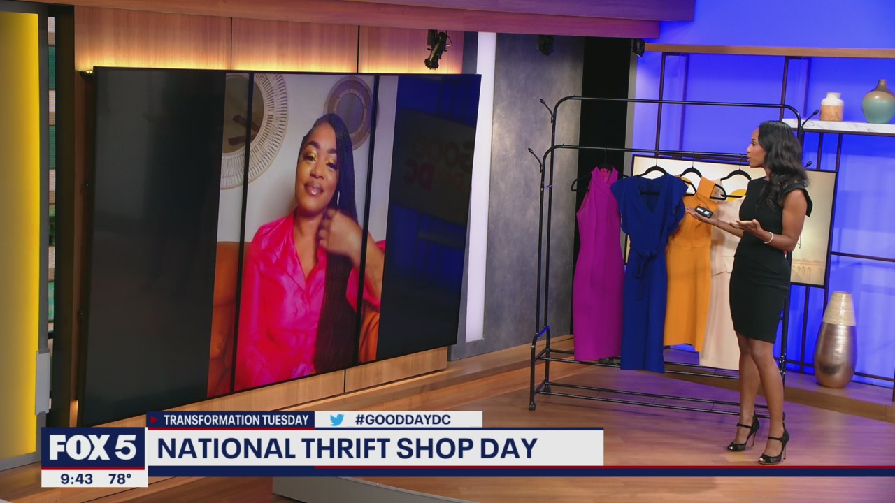 Transforming your closet on National Thrift Shop Day