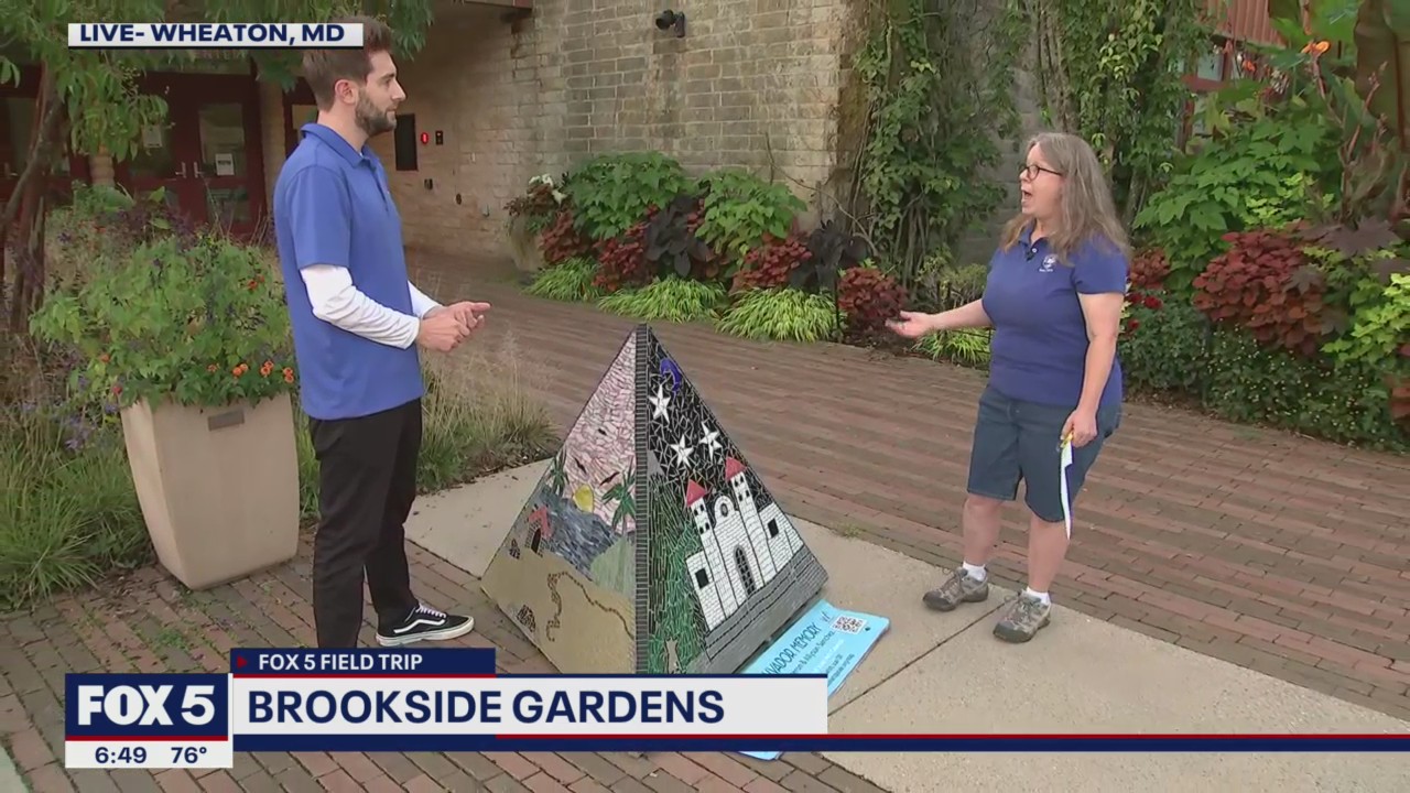FOX 5 FIELD TRIP: Pyramids and scavenger hunt at Brookside Gardens