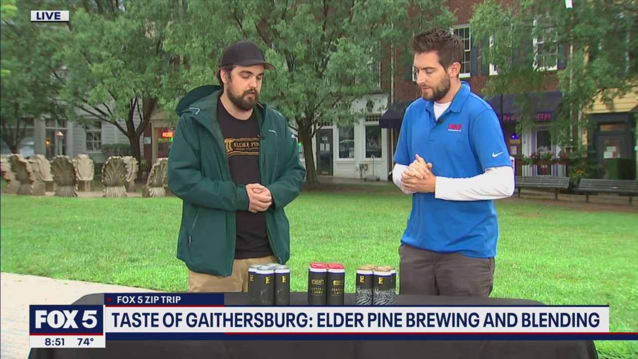 FOX 5 Zip Trip Gaithersburg: Elder Pine Brewing and Blending