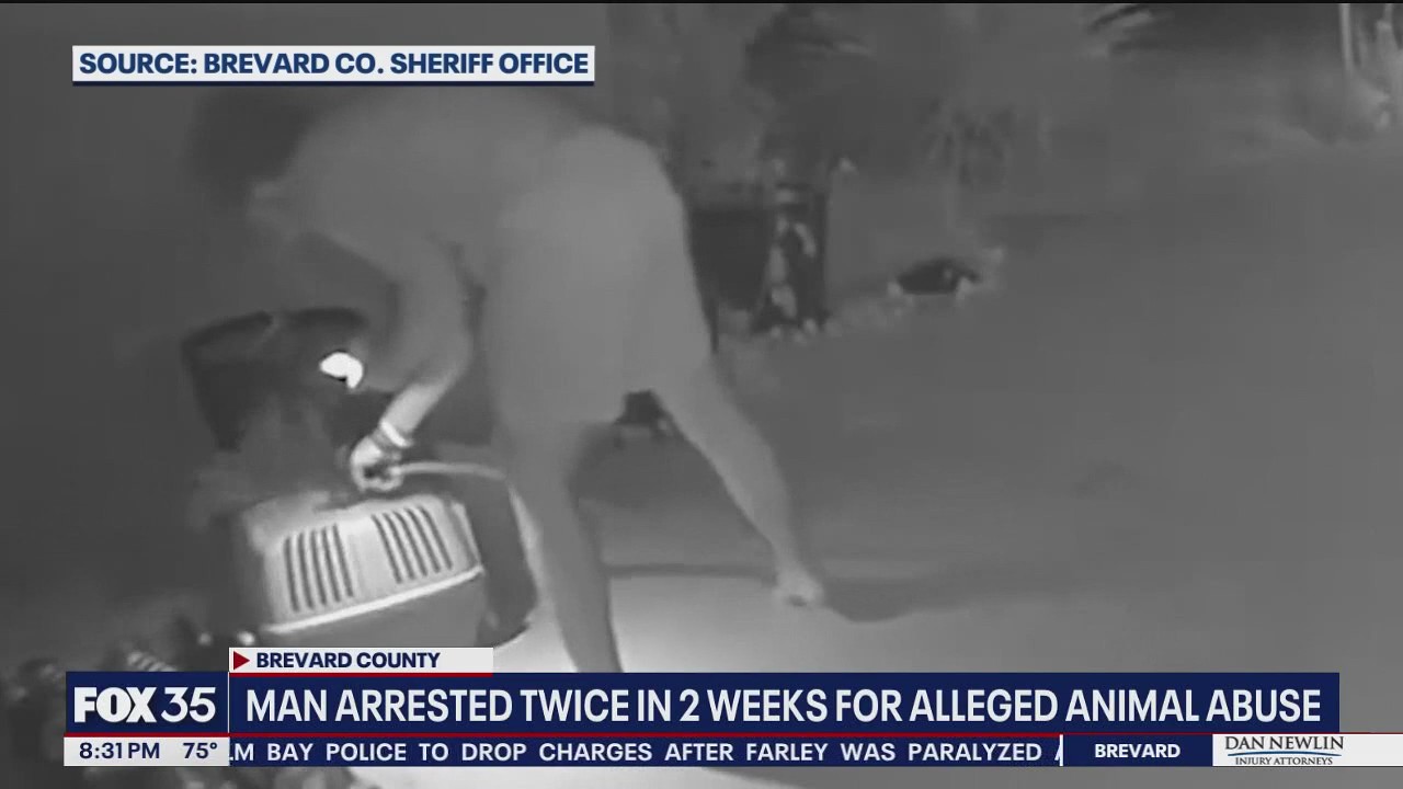 Florida man arrested twice for alleged animal abuse | FOX 35 Orlando