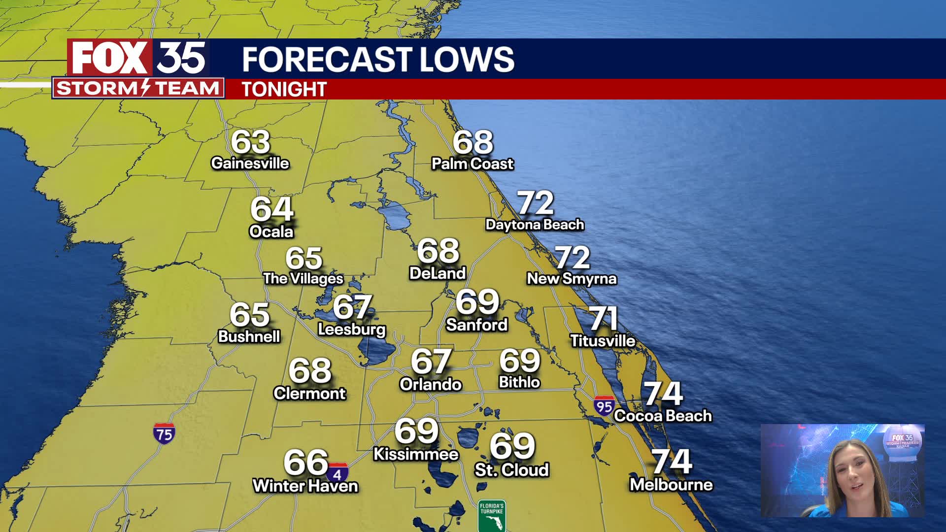 Orlando Weather Forecast PM: Halloween