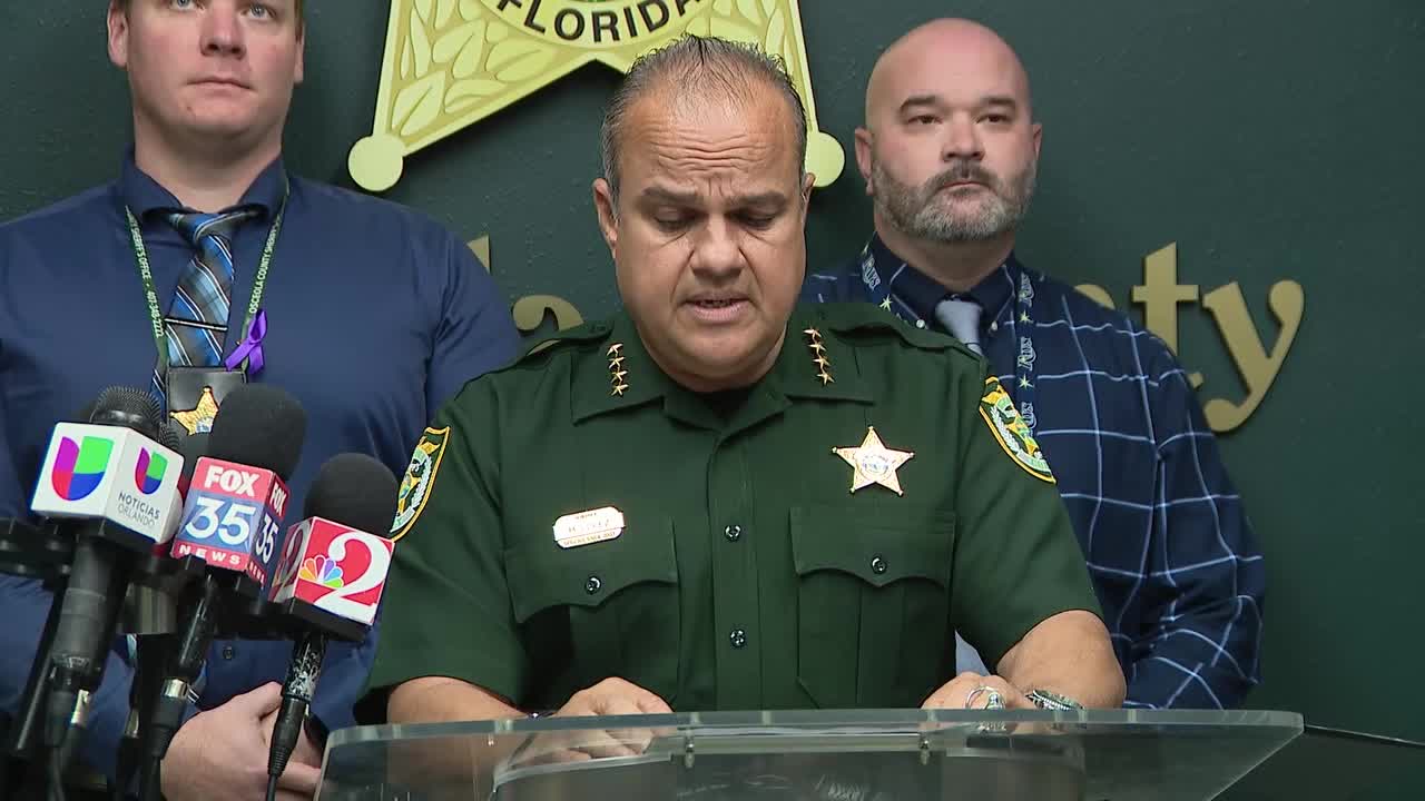 Osceola Sheriff Lopez discusses recent homicide arrest | FOX 35 Orlando