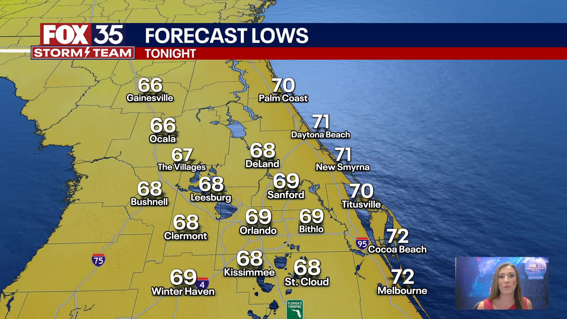 Orlando Weather PM Forecast: November 2, 2024