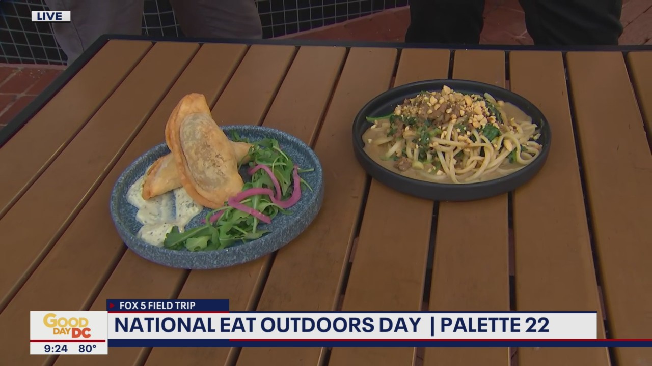 National Eat Outdoors Day at Palette 22