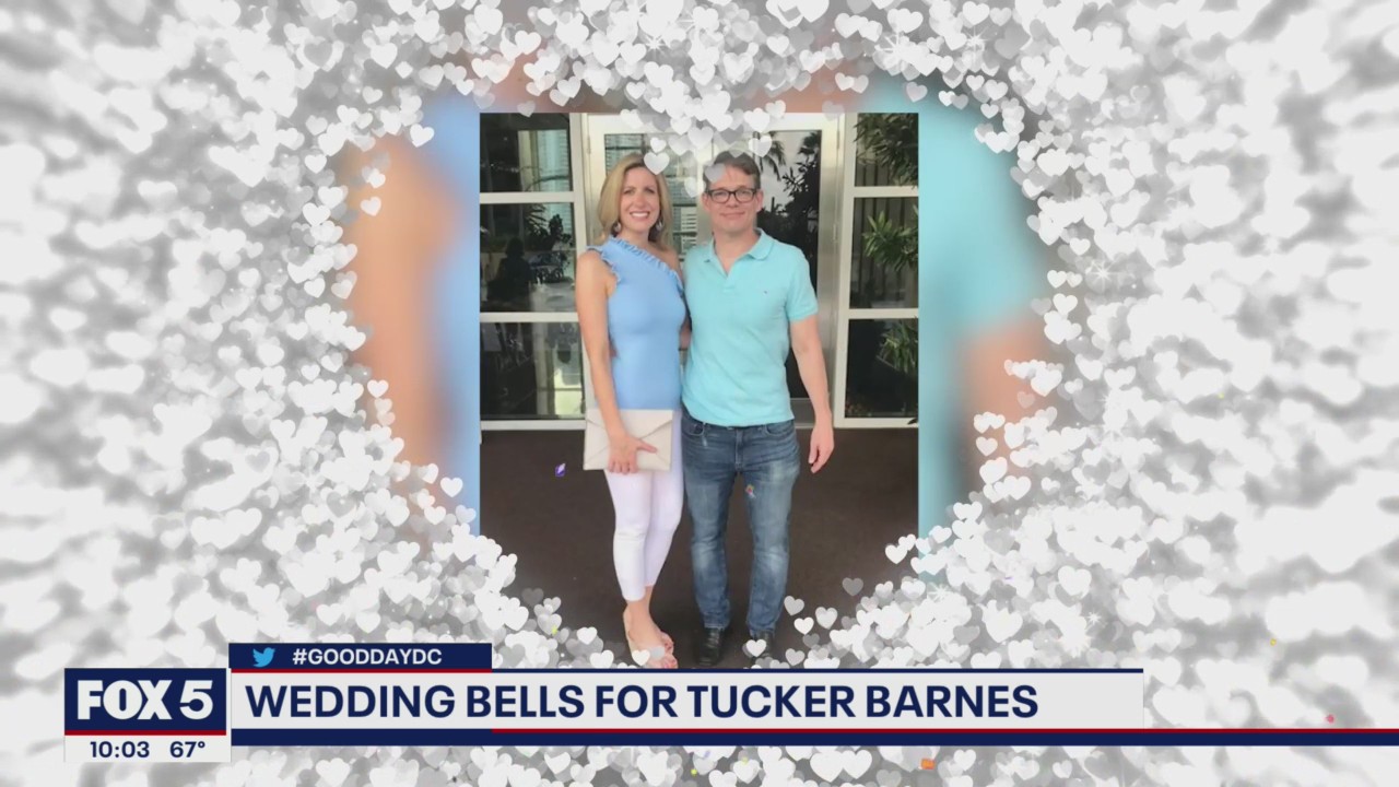 FOX 5's Tucker Barnes, Caitlin Roth getting married next week! | FOX 5 DC