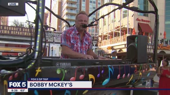 FOX 5 Zip Trip finale National Harbor: Bobby McKey?s Dueling Pianos