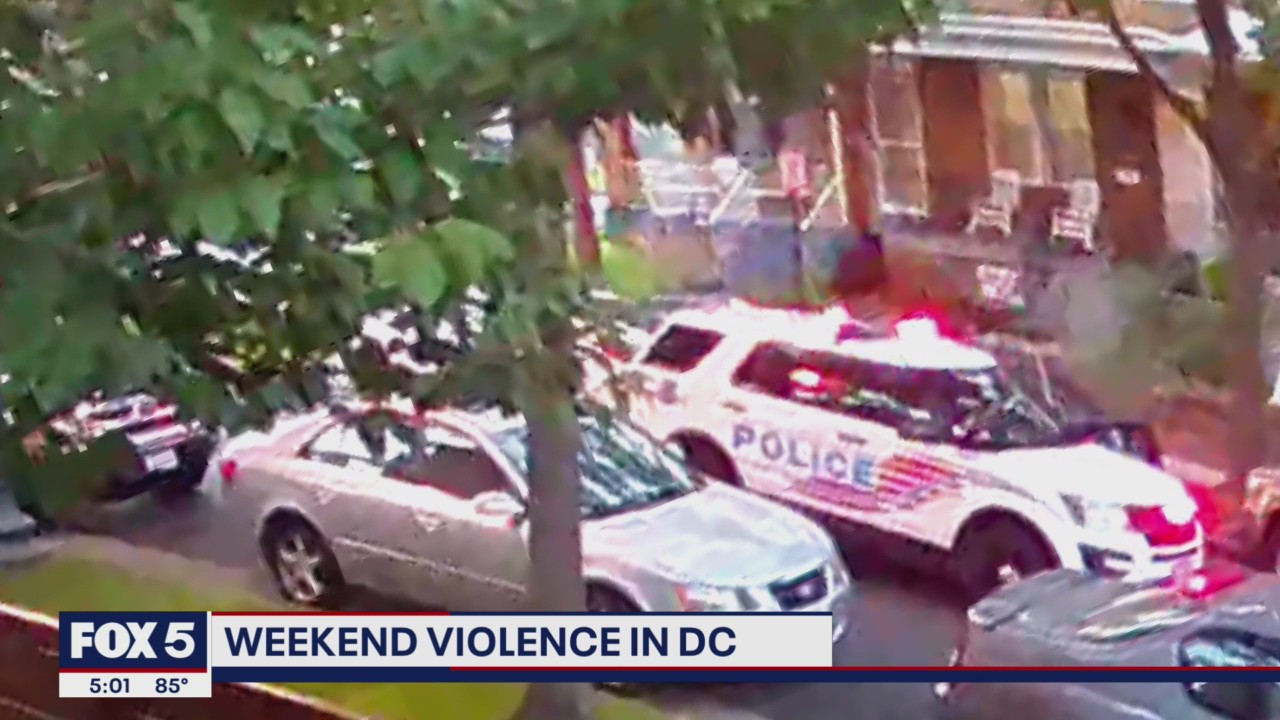Labor Day weekend shootings add to violent spike in the District | FOX 5 DC
