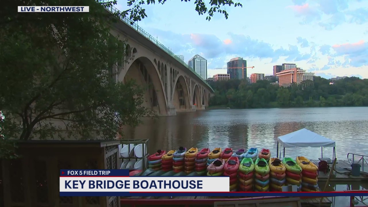 FOX 5 FIELD TRIP: Key Bridge Boathouse