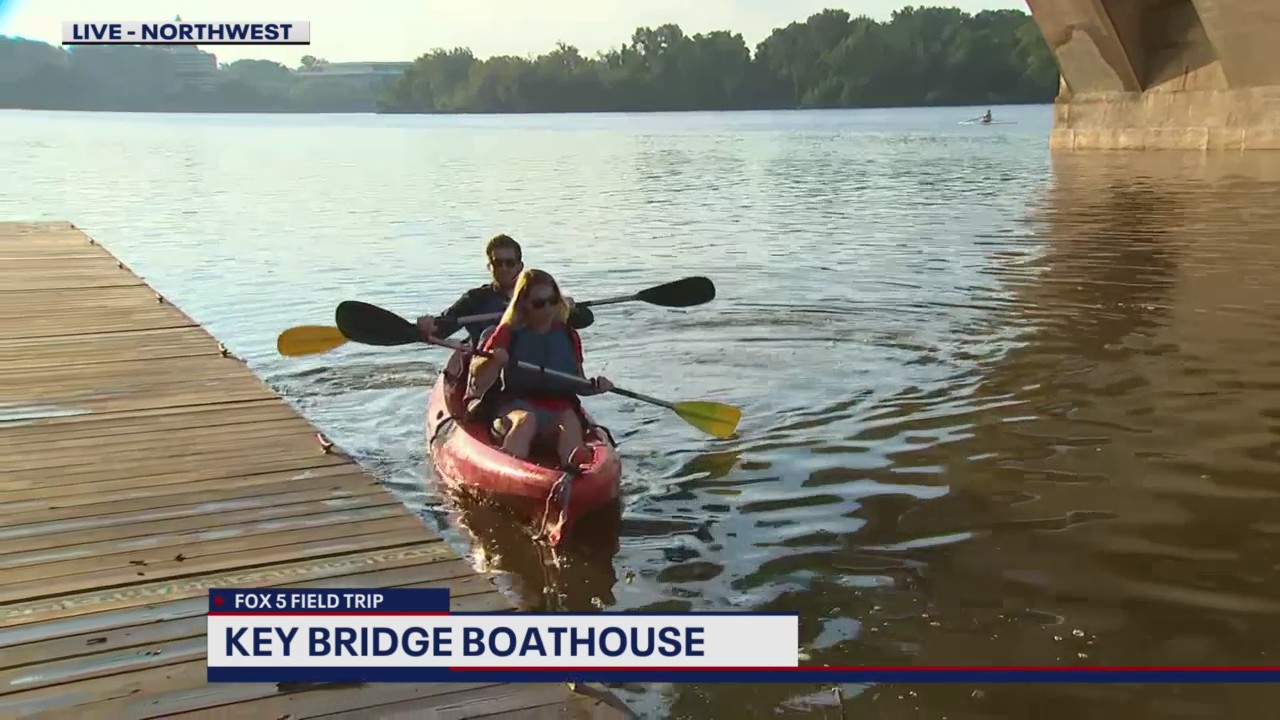 FOX 5 FIELD TRIP: Fun at the Key Bridge Boathouse