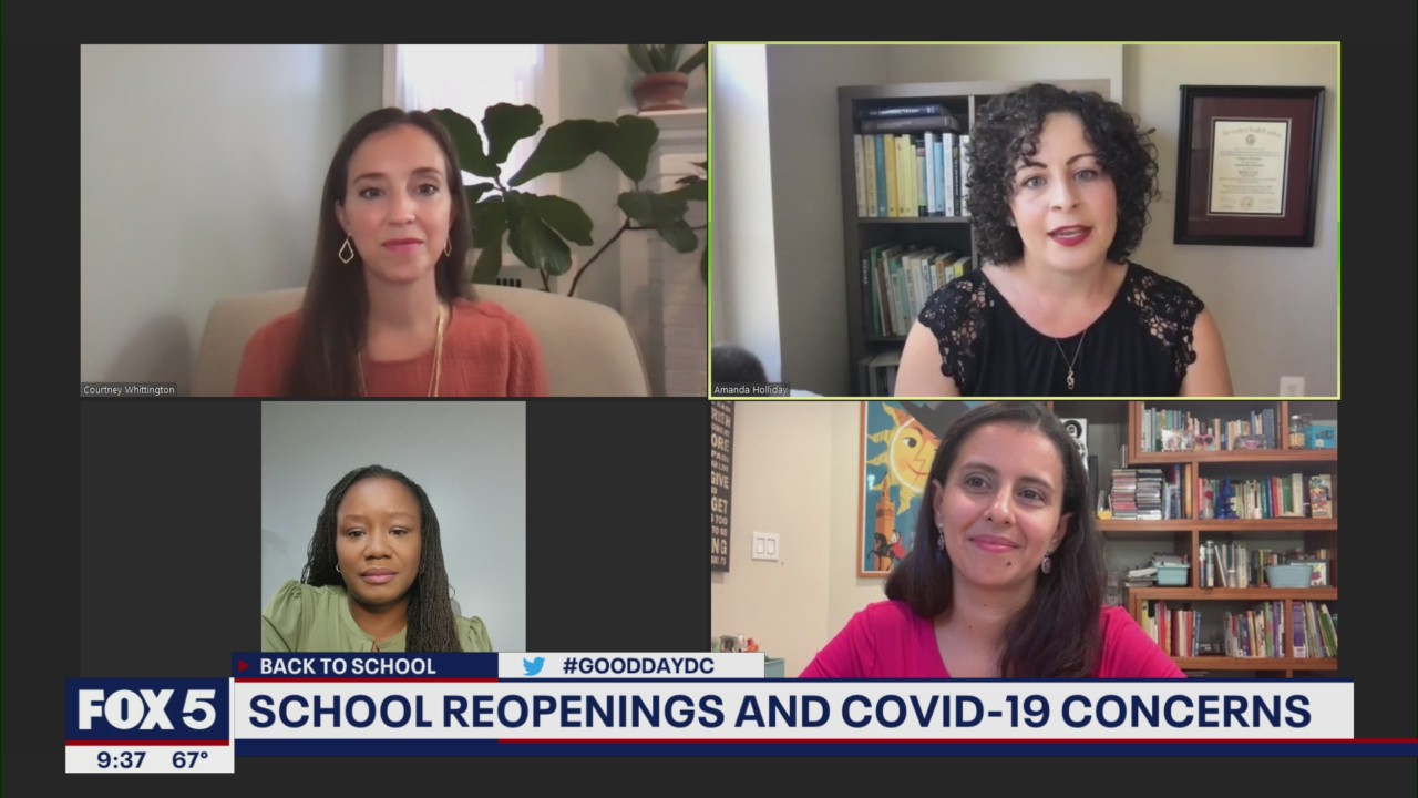 DC area moms talk school reopenings and COVID-19 concerns