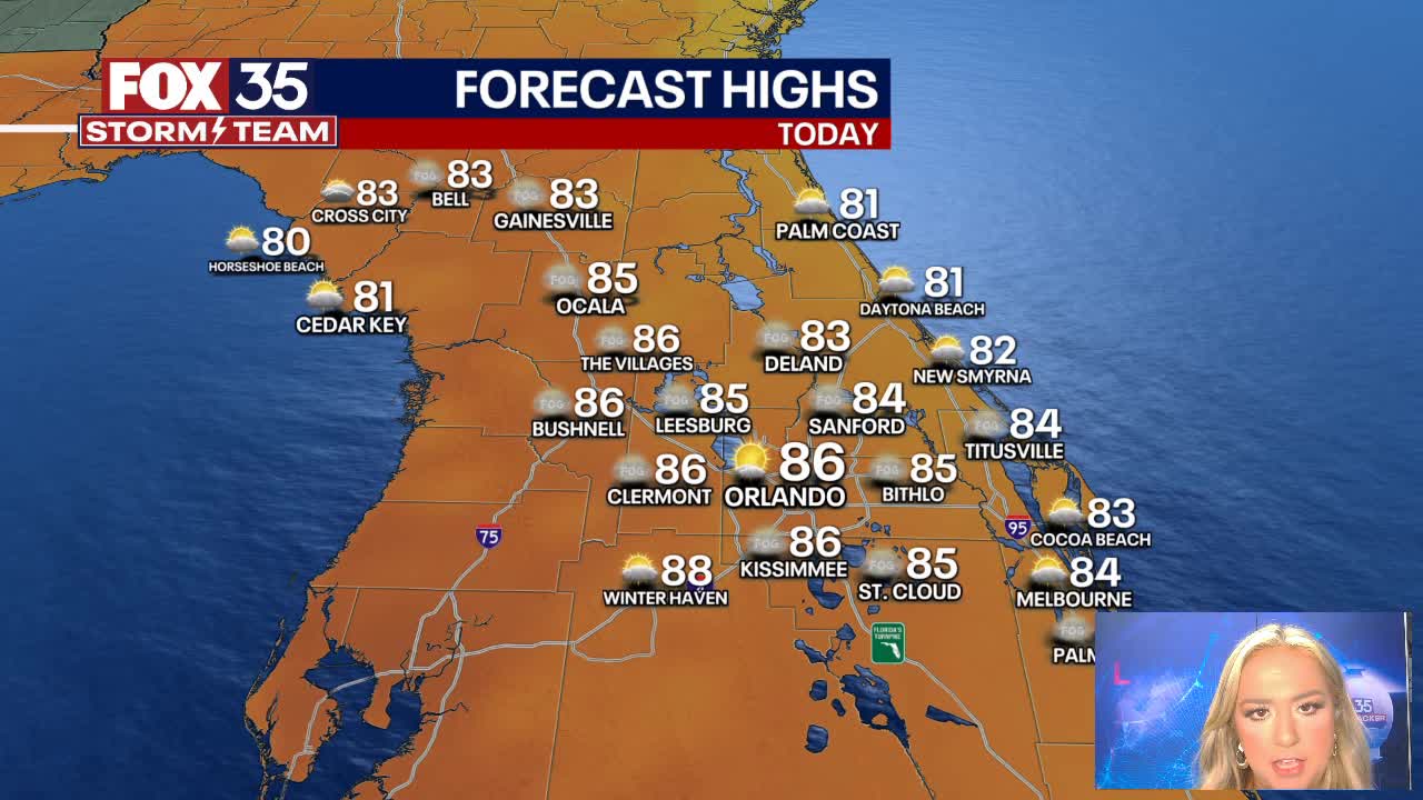 Orlando A.M. forecast: November 12, 2024