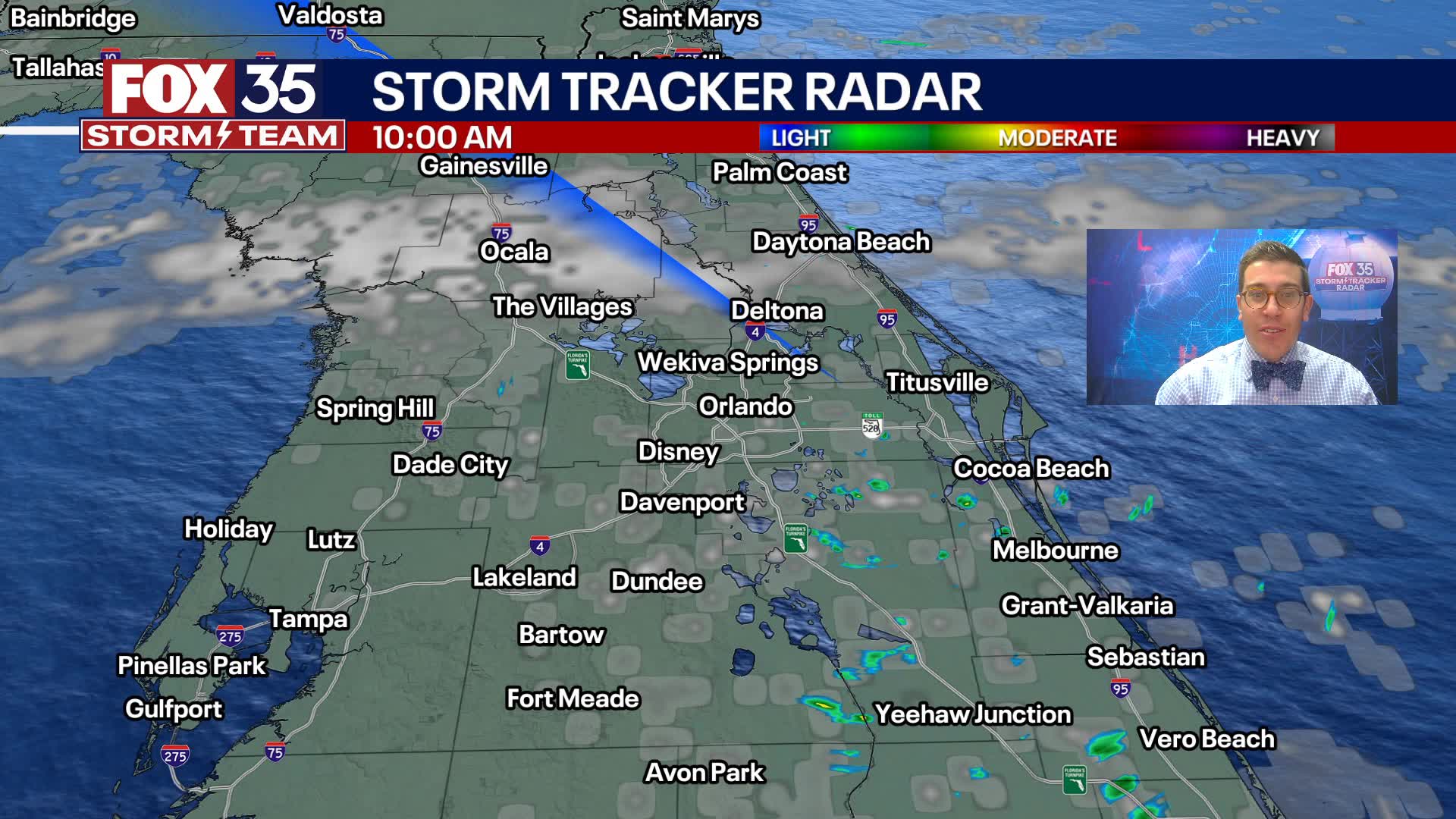 Orlando AM weather forecast: Nov 9, 2024