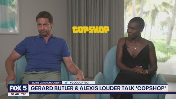 Stars of ?Copshop? talk about the cinema experience