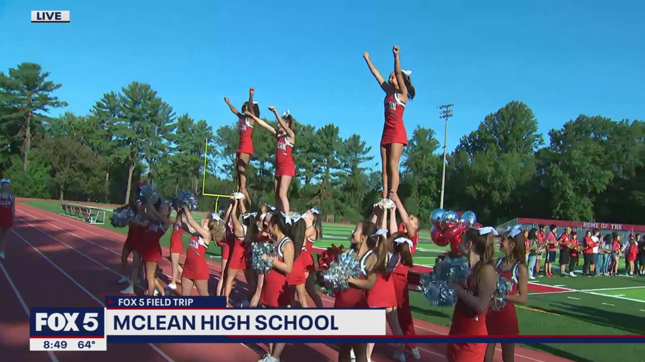 Show Us Your Spirit: McLean High School gets ready for the big game!