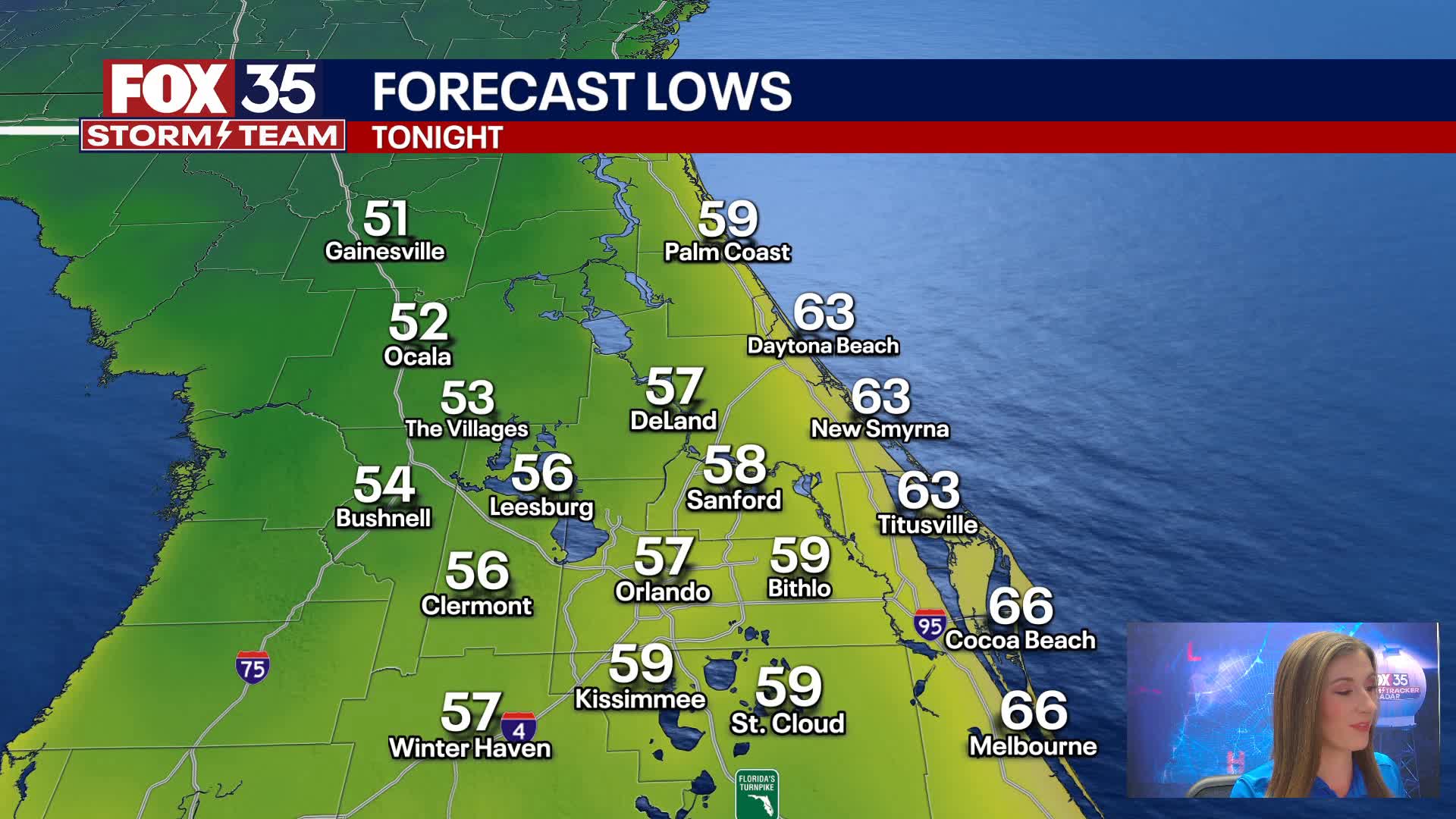 Orlando Weather Forecast PM: November, 15 2024