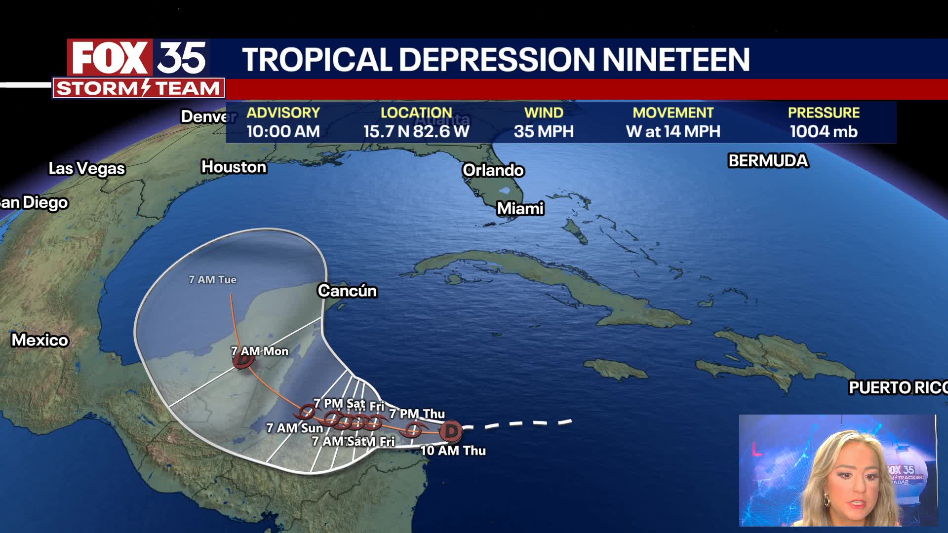 Orlando: November 14, 2024 Forecast
