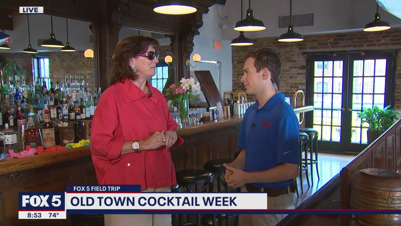 FOX 5 FIELD TRIP: Cocktail week in Old Town Alexandria!