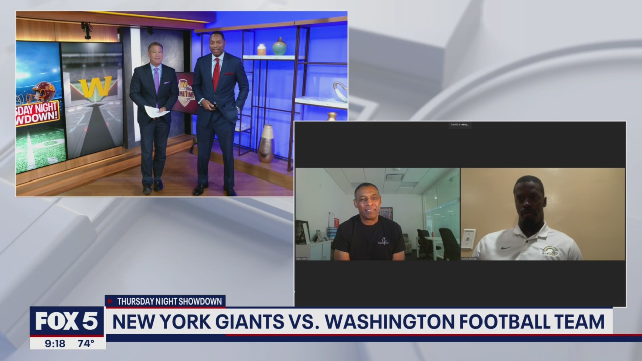 Former Washington Football Team players talk Thursday night game against Giants