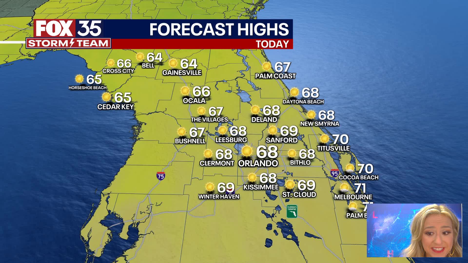 Orlando Forecast: November 21, 2024