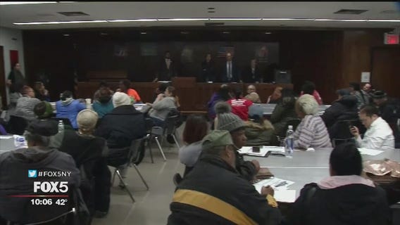 NYCHA residents express frustrations over living conditions at town hall in East Village