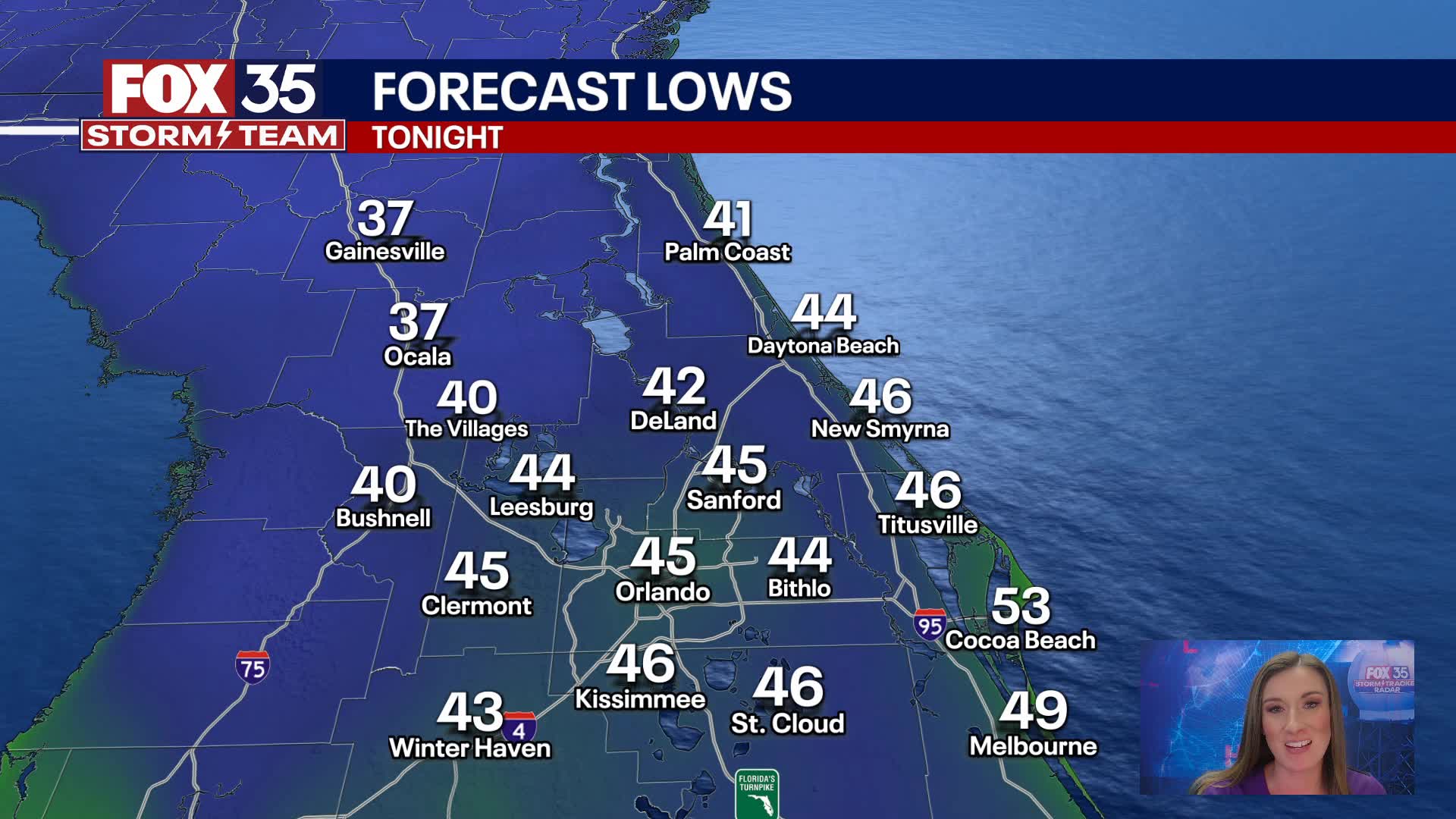 Evening Forecast Saturday November 23, 2024