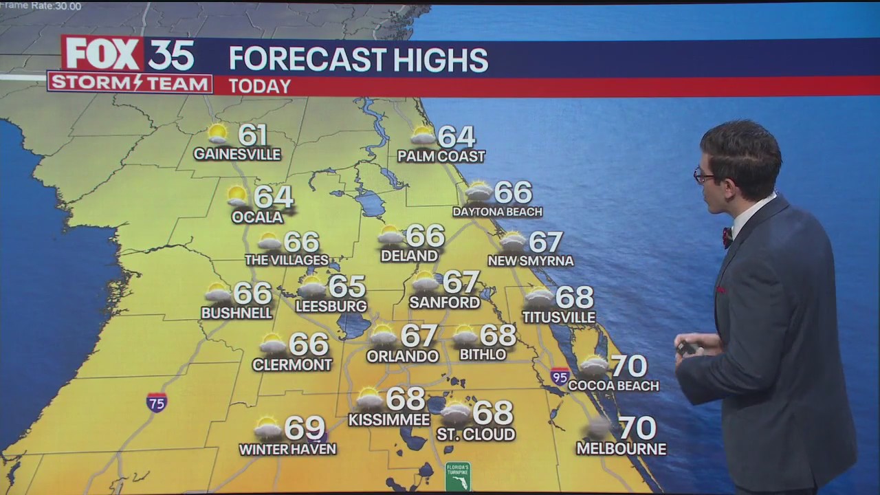 Orlando Weather Forecast AM: November 30, 2024