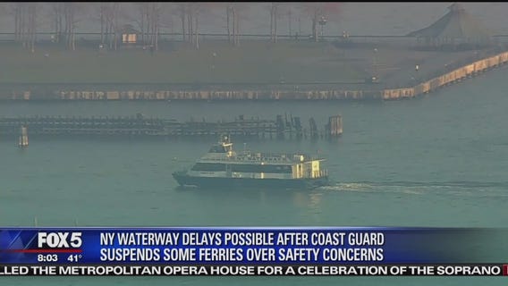 Coast Guard finds most NY Waterway ferries "operationally unfit'