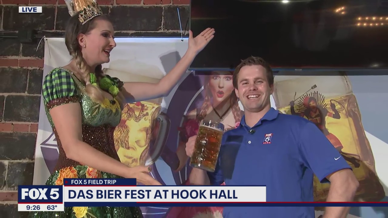 FOX 5 FIELD TRIP: Das Bier Fest at Hook Hall