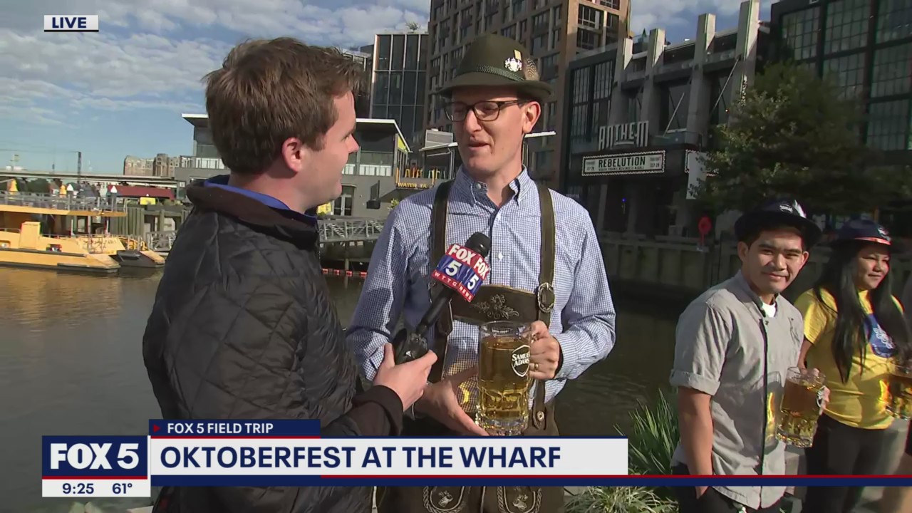 FOX 5 FIELD TRIP: Gearing up for Oktoberfest at the Wharf