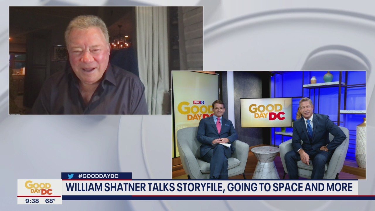 William Shatner talks going to space at 90 years old