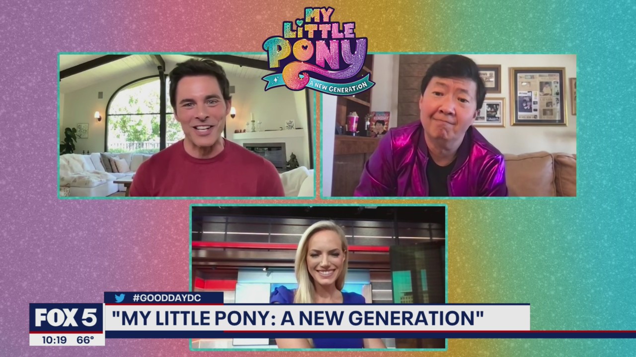 James Marsden, Ken Jeong talk new Netflix film My Little Pony: A New Generation