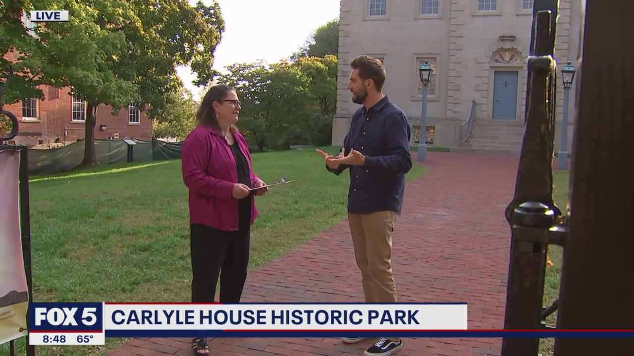 FOX 5 FIELD TRIP: Carlyle House Historic Park