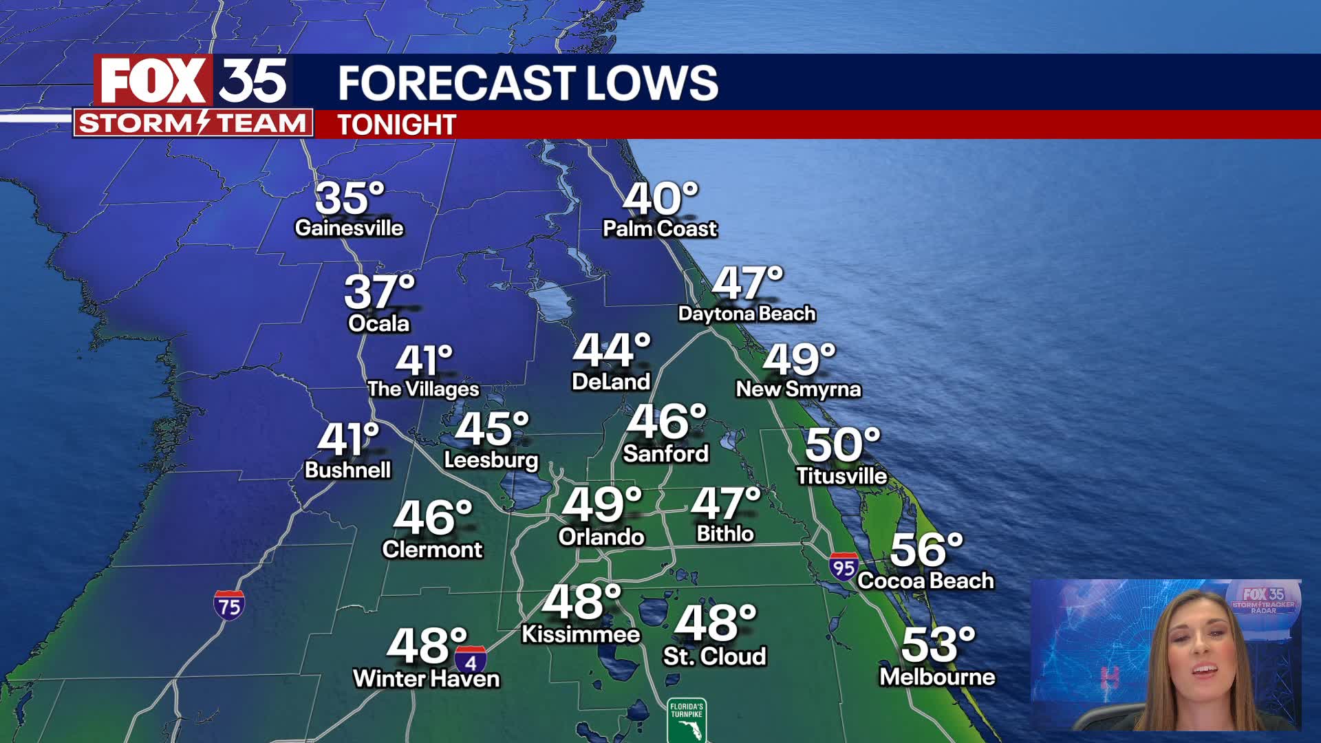 Orlando Weather Forecast PM: December 7, 2024