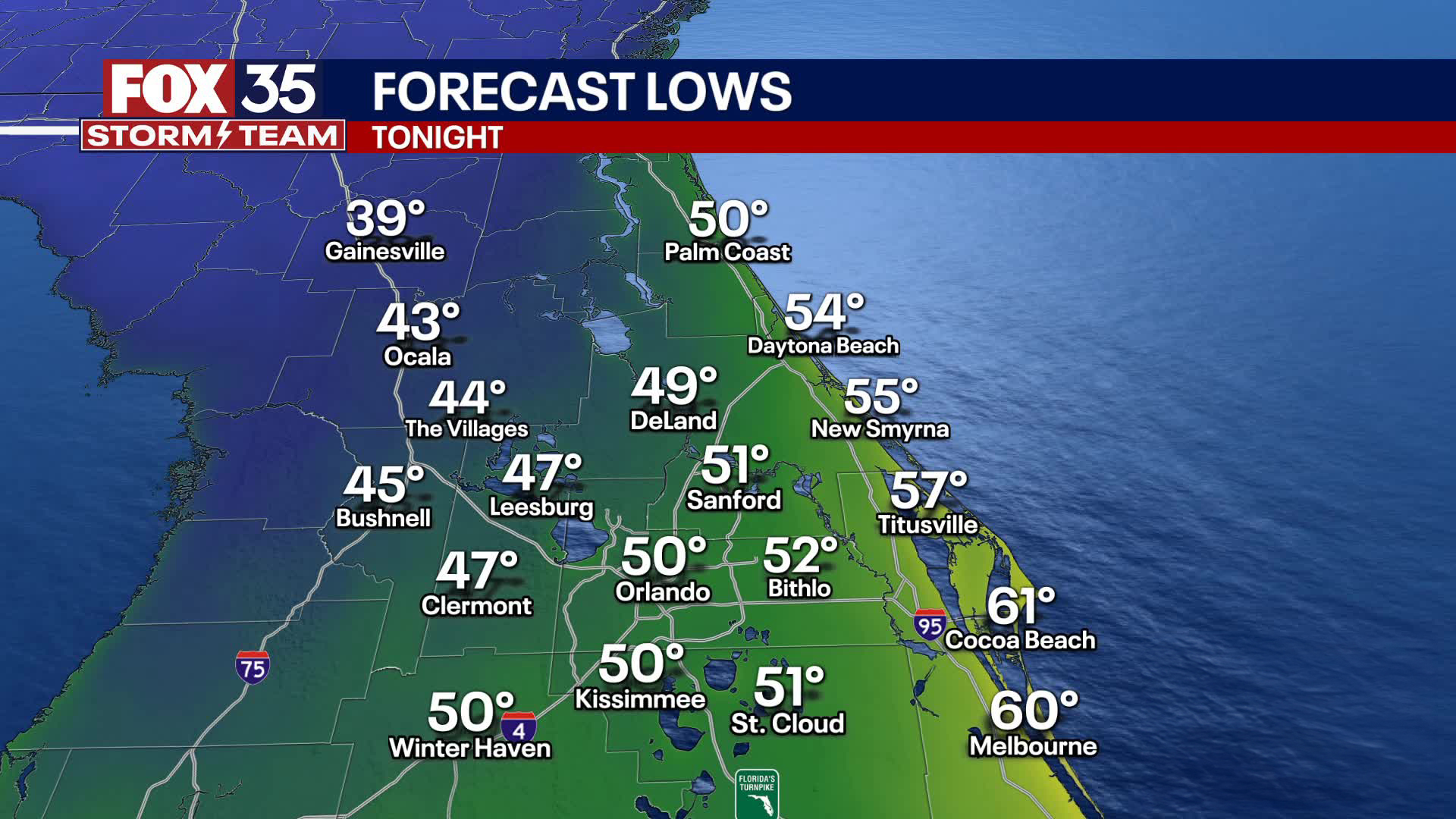 Orlando Forecast: December 12, 2024