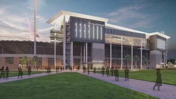 UCF breaks ground on new Roth Tower at FBC Mortgage Stadium