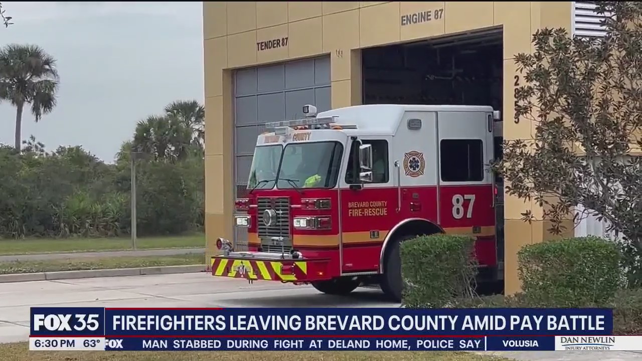100 firefighters have quit over pay dispute: Union | FOX 35 Orlando