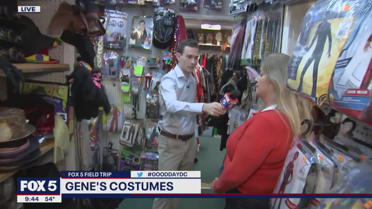 FOX 5 FIELD TRIP: Get into the Halloween spirit at Gene's Costumes