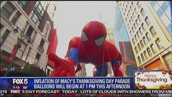 Will the giant parade balloons fly?