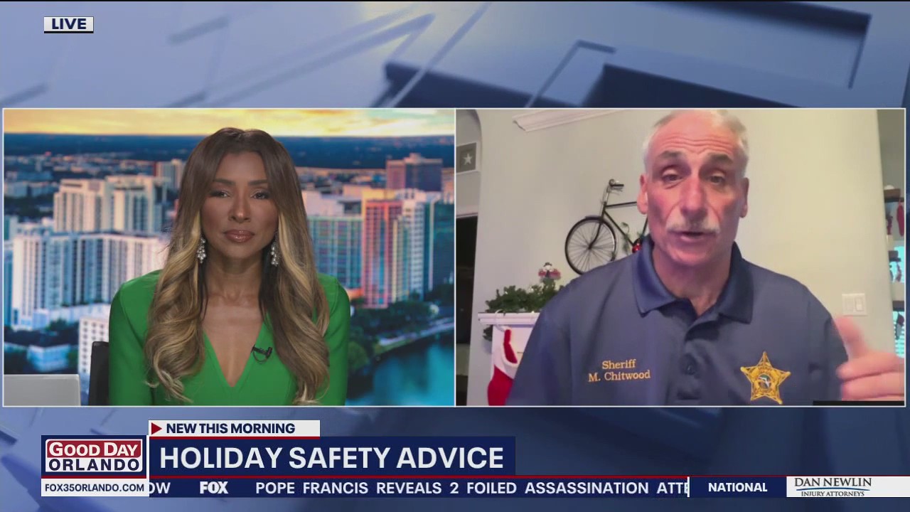 Holiday safety advice with Sheriff Mike Chitwood