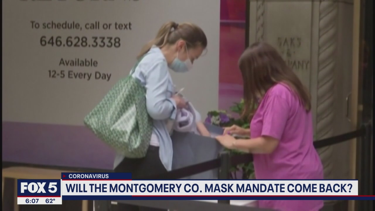 Will Montgomery County's mask mandate return? | FOX 5 DC