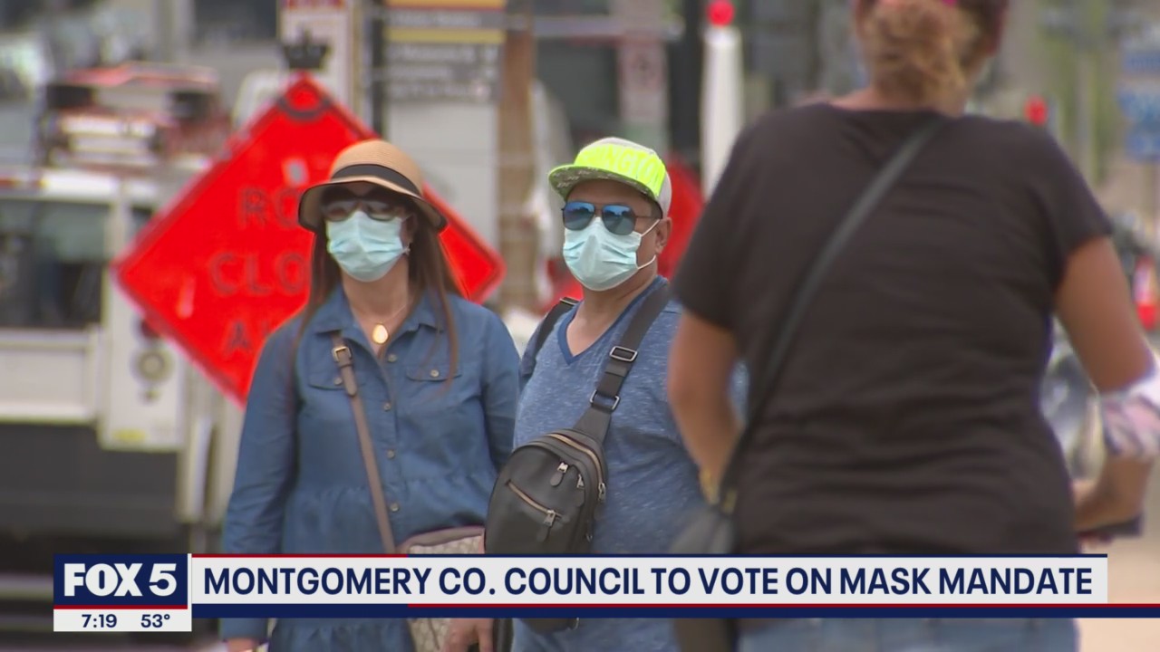 Montgomery County Council to reconsider indoor mask mandate | FOX 5 DC