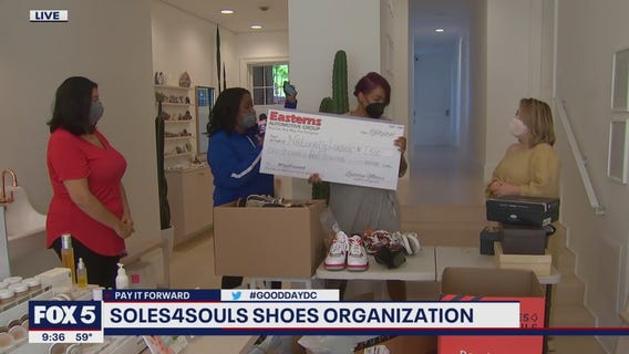 PAY IT FORWARD: Soles4Souls helps provide shoes for those in need