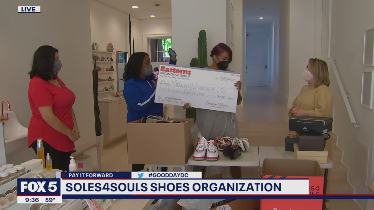 PAY IT FORWARD: Soles4Souls helps provide shoes for those in need
