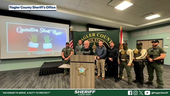 Flagler County Operation Silent Night press conference