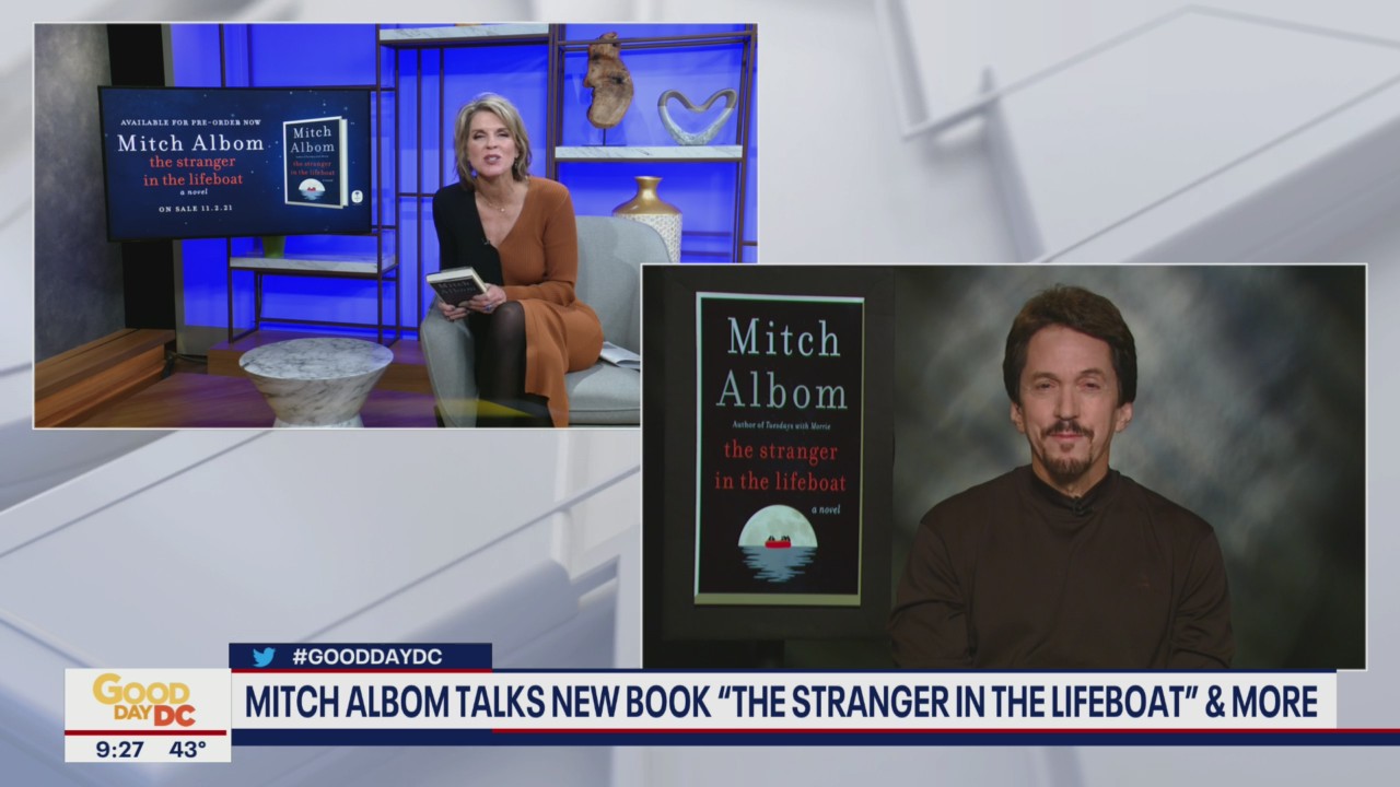 Author Mitch Albom talks The Stranger In The Lifeboat