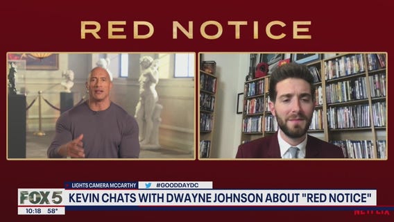Dwayne 'The Rock' Johnson chats with Kevin about the new film, 'Red Notice'