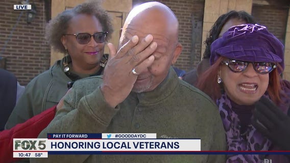PAY IT FORWARD: A special gift for a veteran after losing home in fire