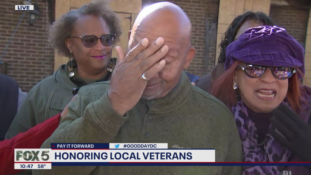 PAY IT FORWARD: A special gift for a veteran after losing home in fire