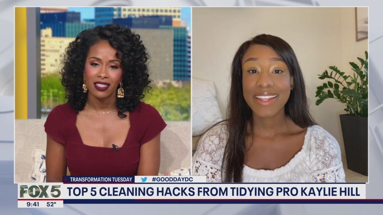 Top 5 cleaning hacks from Tidying Pro Kaylie Hill
