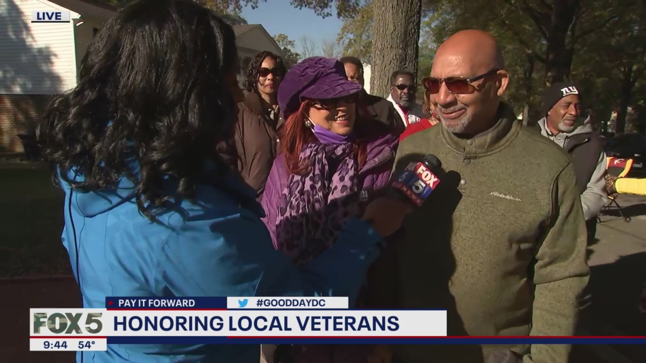 PAY IT FORWARD: Honoring local veteran with special trip after he lost home in fire